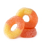 Clever Candy Gummy Rings Peach